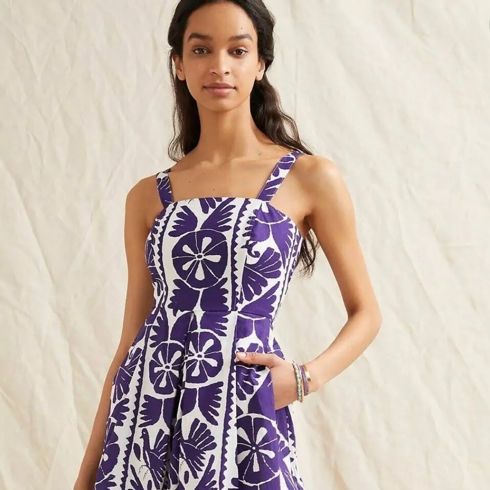 Corey Lynn Carter purple dress, amazing quality